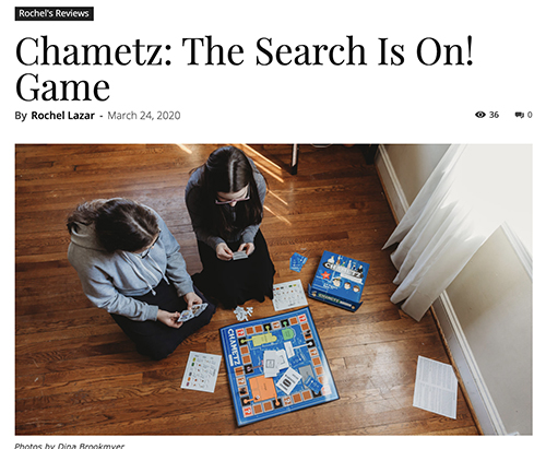 Kids Playing Chametz the Game